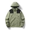 Herren Damen 3-in-1 Abnehmbare Winddichte Wanderjacke mit Fleecefutter Outdoor Abenteuer Winter