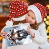 Christmas Dog Themed Advent Calendar With Acrylic Material And 24 Decor Accessories For Holiday Decor