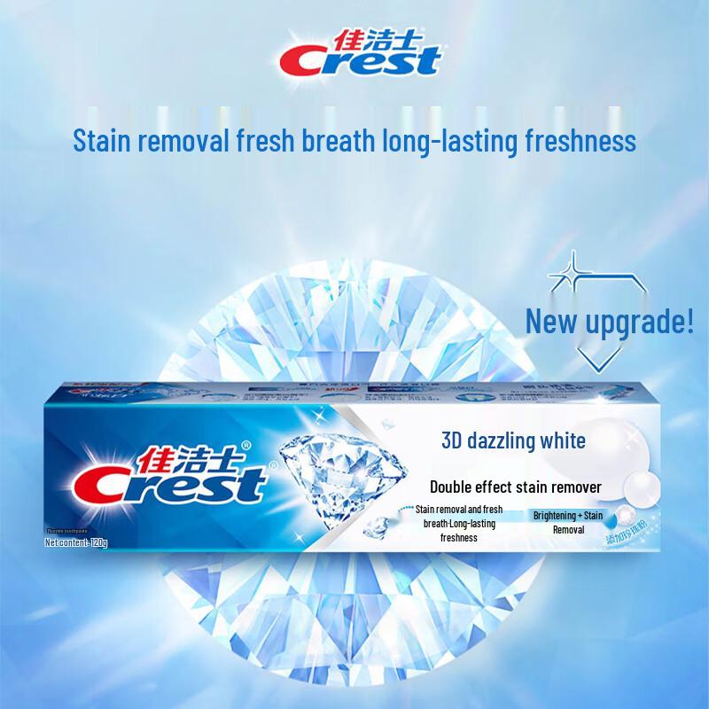 Crest 3D White Dual Effect Toothpaste