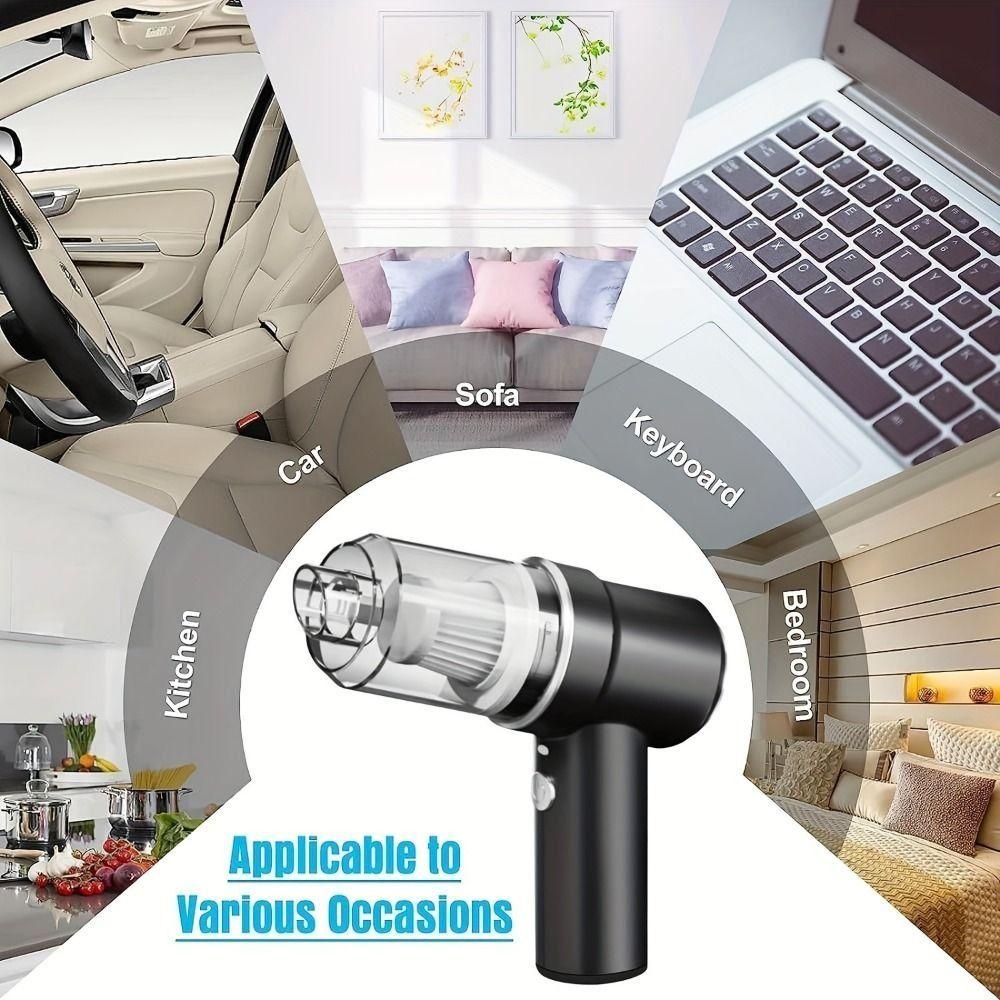 High Power Car Vacuum Cleaner Strong Suction Air Dust Collector  Industrial Dust Blowing