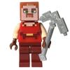 Ninja Warrior Superhero Doll With Weapon Single Building Block Assembly Toy