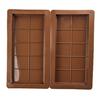 ZECOOK Moule Tablette Chocolat Dubai, Franui - 2PCS - Moule en Silicone sans BPA - Antiadhésif