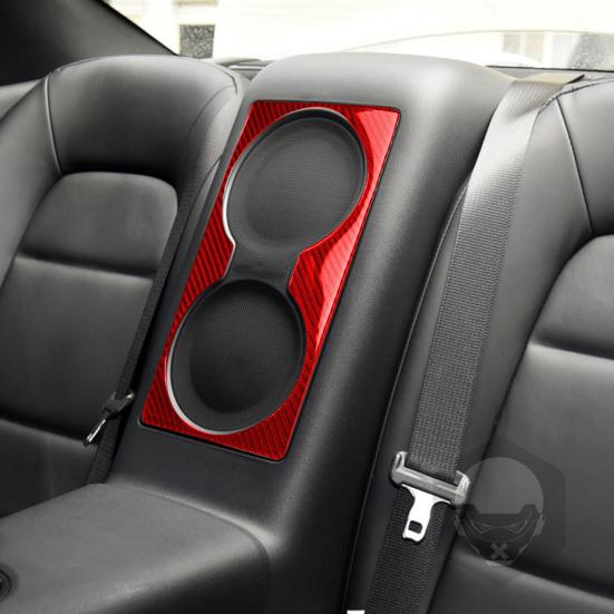 

Отделка панели, термостойкая, устойчивая к царапинам, из углеродного волокна, отделка центрального динамика заднего сиденья для