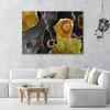 Canvas Print, Marble Texture Abstraction