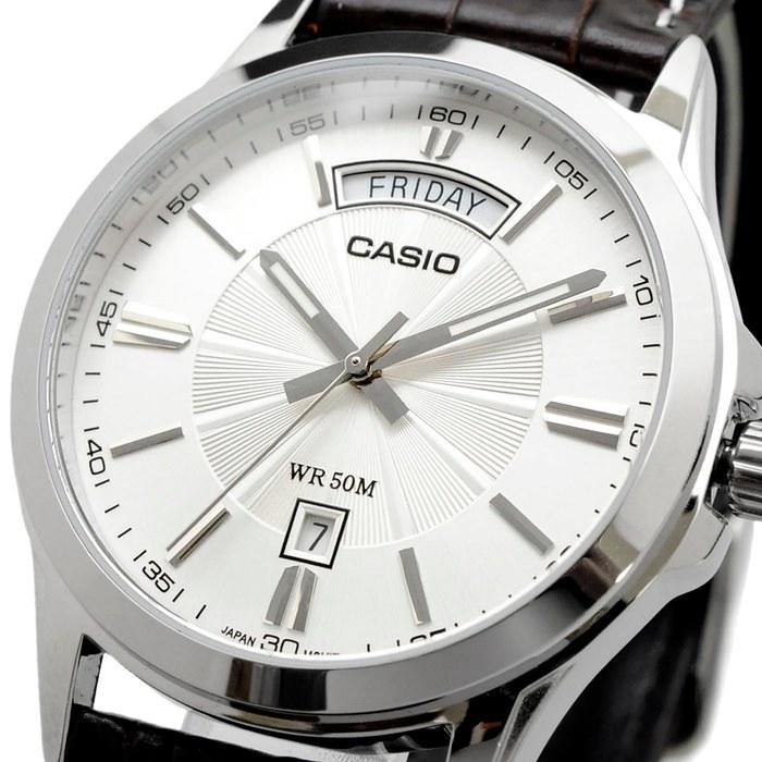 Casio MTP-1381L-7AV Analog Quartz Men's Watch - Dark Brown