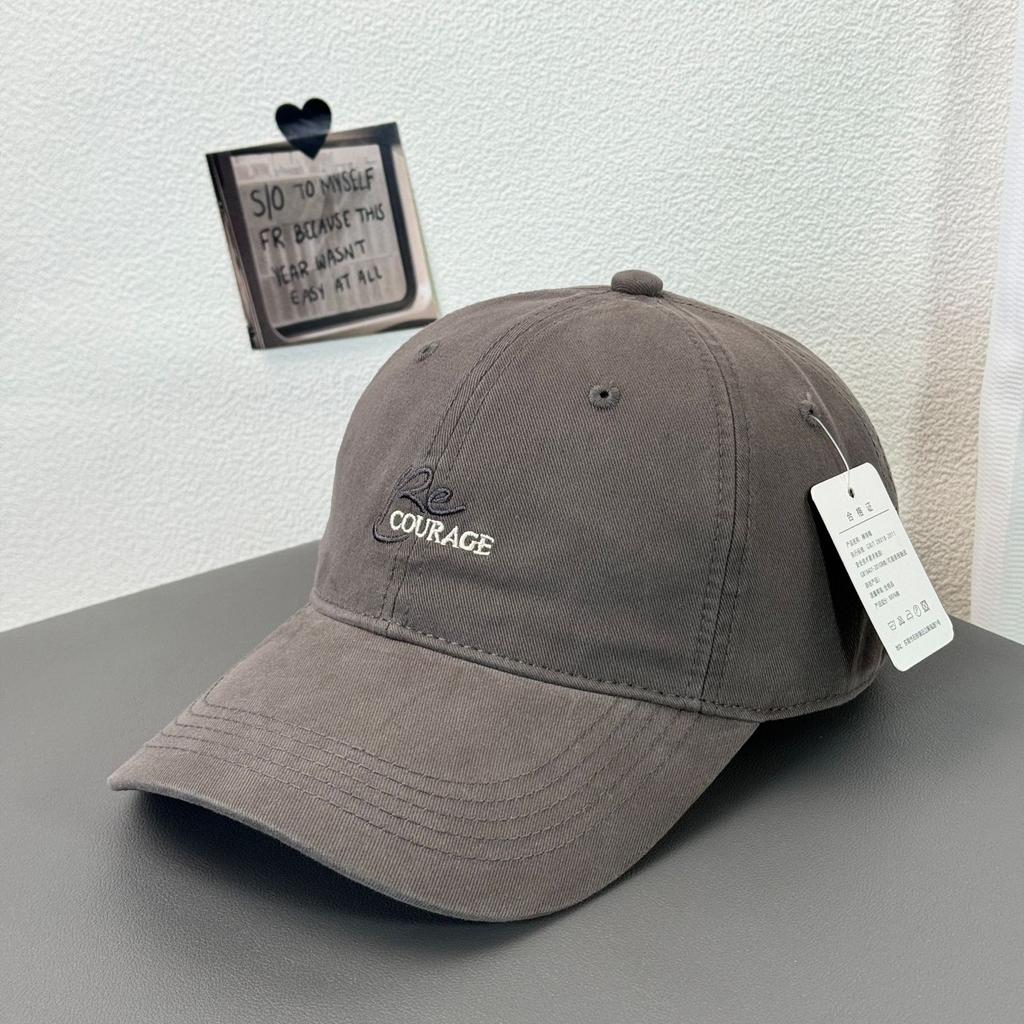 Fashion Hat's new soft-top baseball cap, wide brim, big face, small face, big head circumference hat, and high-quality couples trend