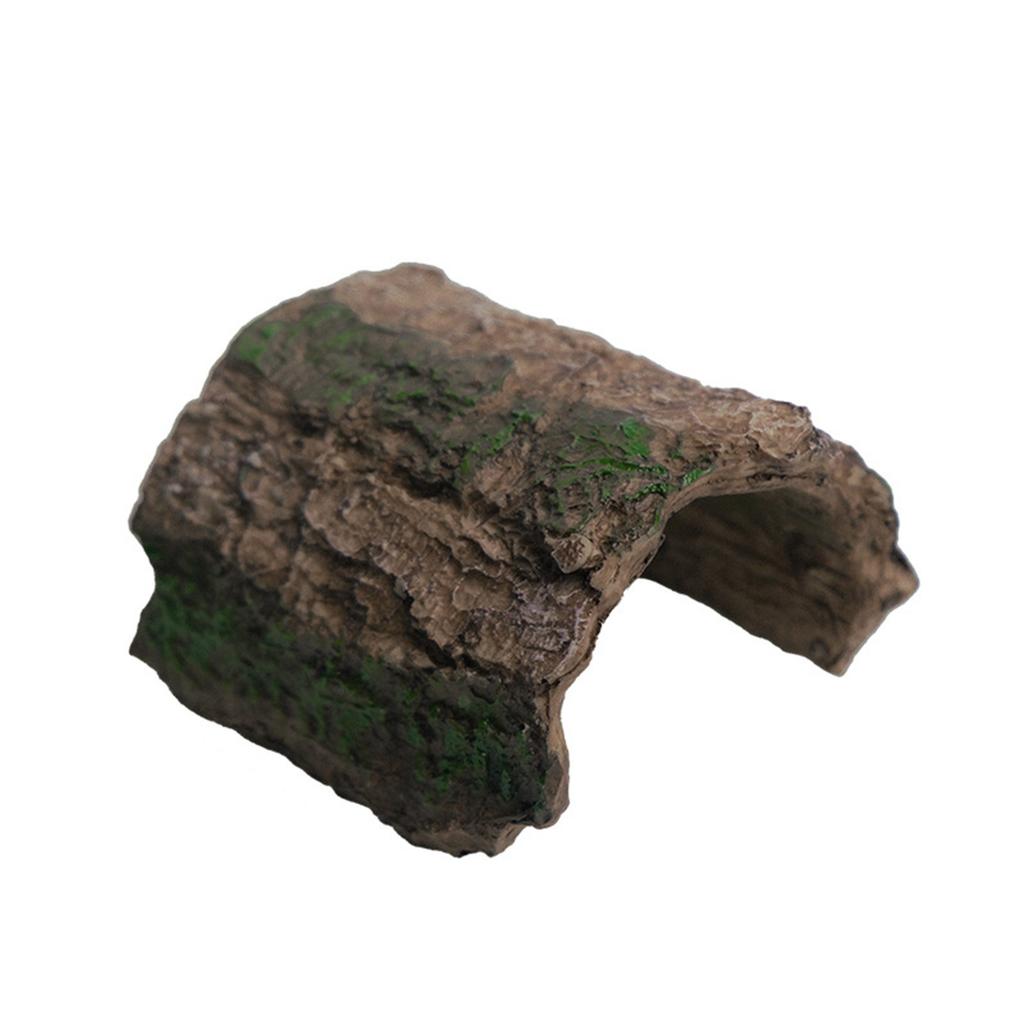 Fische und Reptilien Versteckhöhle Baumhöhle Harz Baumstumpf Aquarium Terrarium Dekoration Aquarien Landschaftszubehör