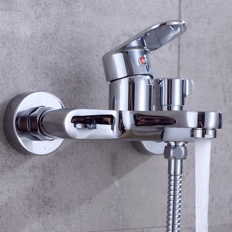 TLXT Wall-Mounted Shower Bathtub Faucet