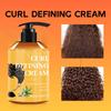 Curly Hair Defining Cream - Hydrating, Non-Sticky, Frizz Control for All Curl Types, 280ml