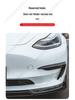 Tesla Model 3 C**T Style Carbon Fiber Body Kit: Front & Rear Lip Splitters.