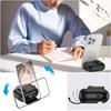 AirPods Pro 3 Leather Pattern Case with Buckle Stand for Apple 2nd Gen