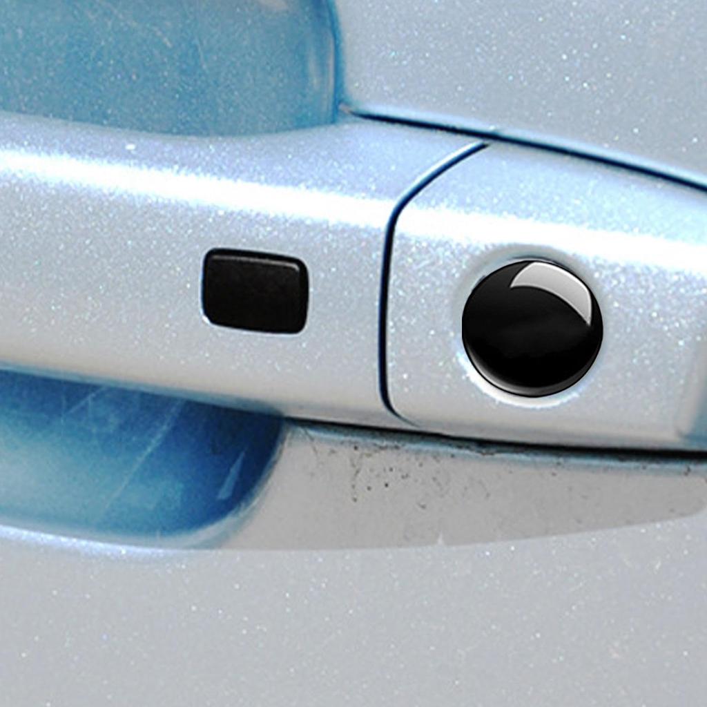 [Gerinkoken] Keyhole Cover Screw Cover 4 Creative Car Keyhole Key Decoration Auto Anti Theft