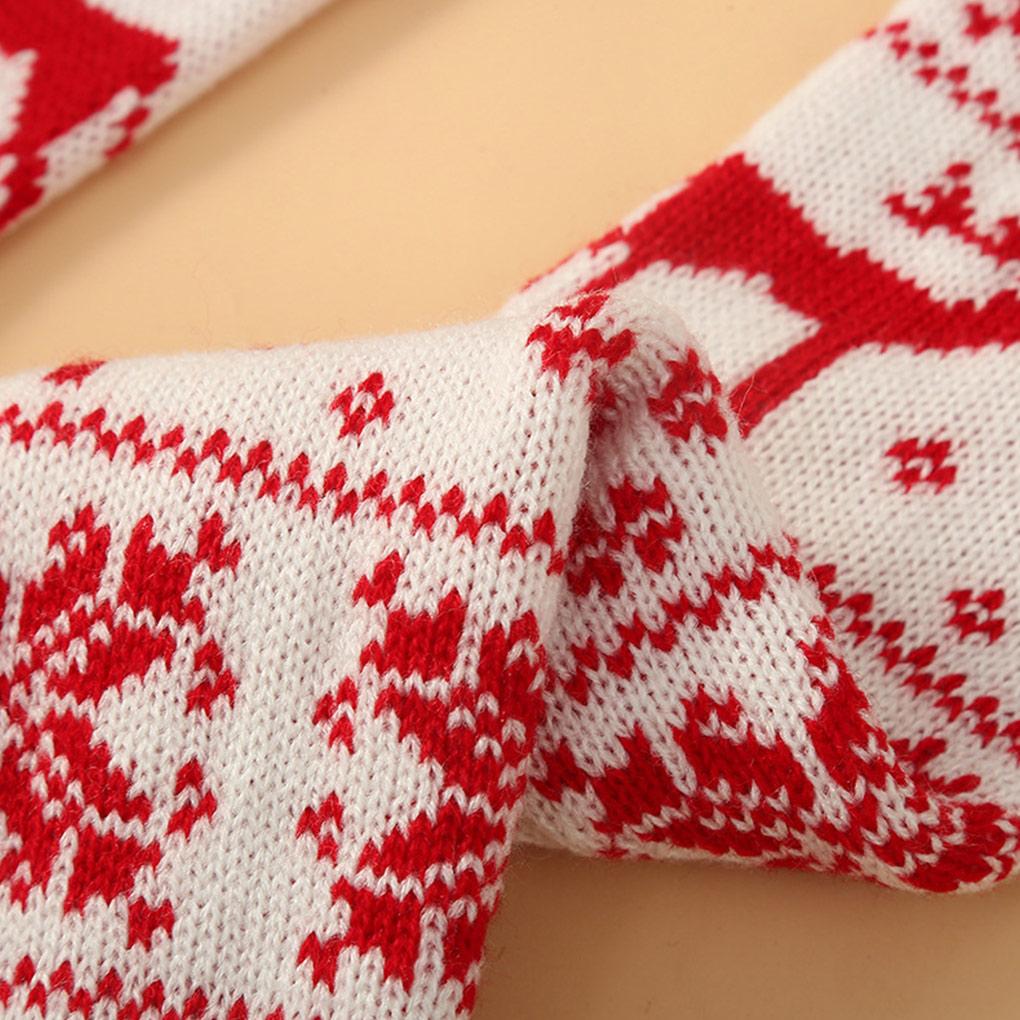 1 Pair Woman Over the Knee Stockings Printing Autumn Winter Warm Travel Knitted High Tight Socks Hosiery for Female Ladies