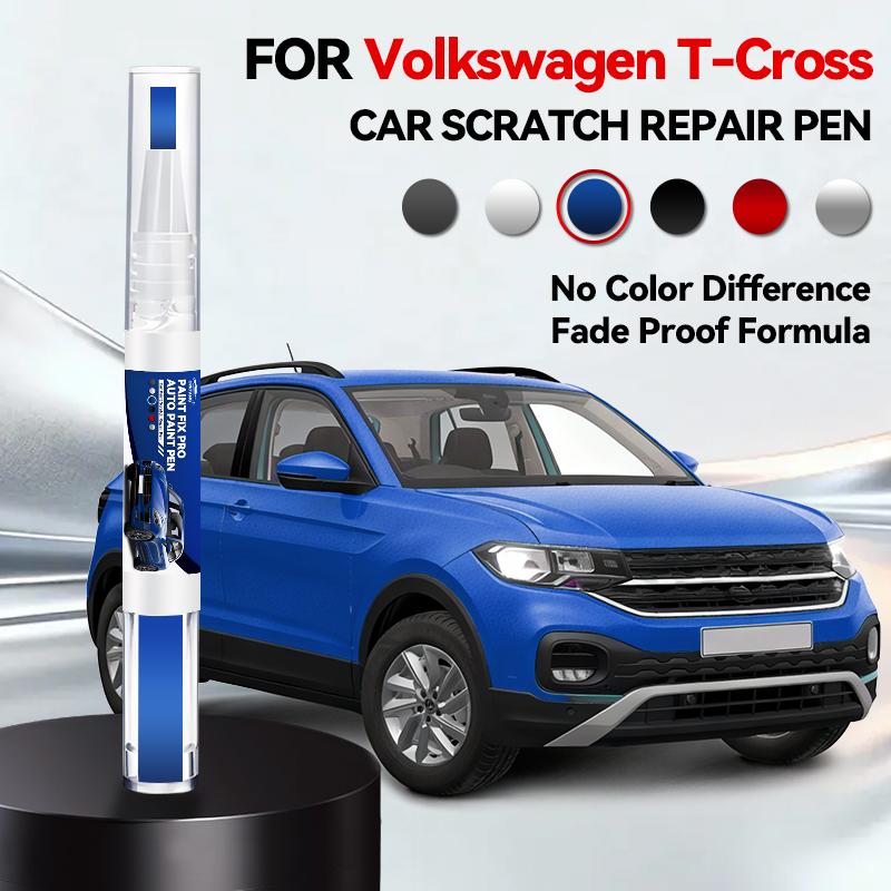 Car Paint Repair Pen For Volkswagen T-Cross 2018-2025 Paint Scratch Repair Accessories Orange Green White Sliver Blue Gray Gold
