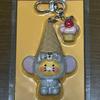 [USED] Korea-exclusive Collaboration Kakao Friends Chunsik Tom and Jerry Key Rings (2 Pieces)
