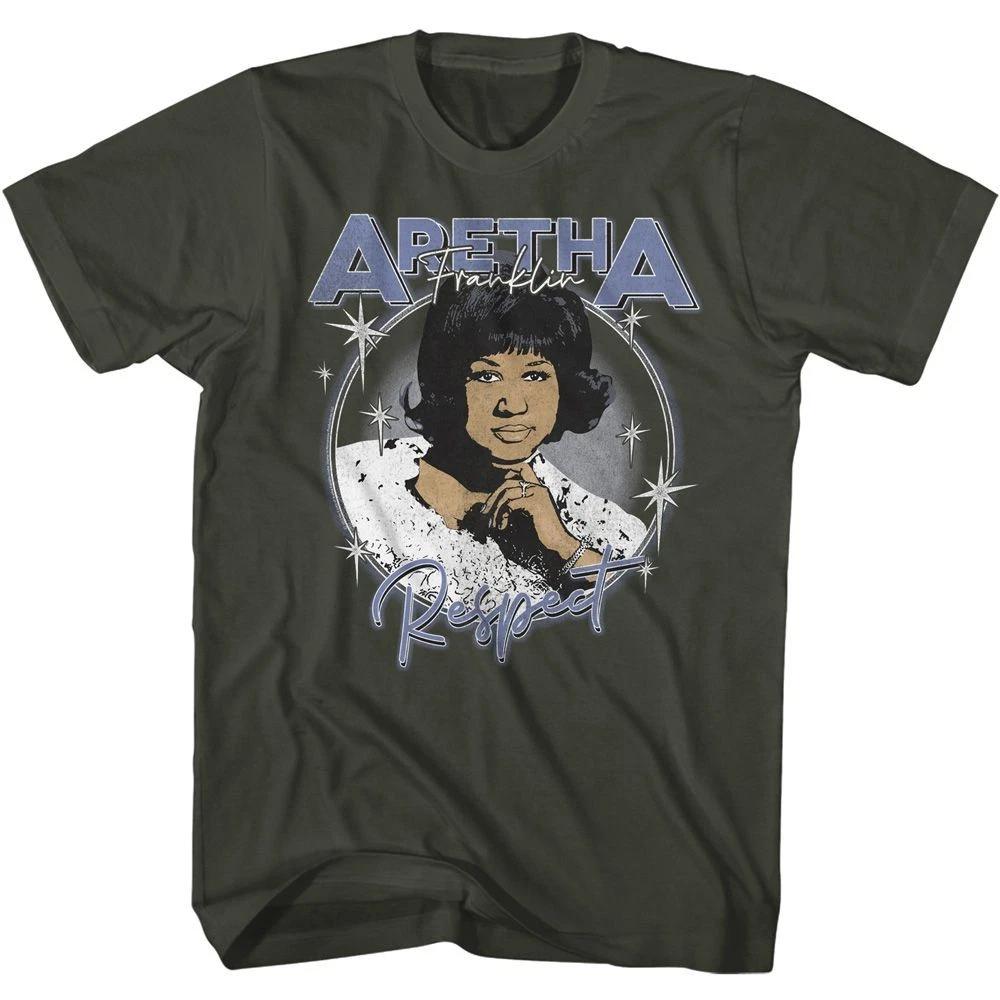 Aretha Franklin Respect Circle Smoke Music  Children s T-shirt 140