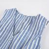 Striped Sexy Skirts Match with Two Piece Shirt Tops and A-Line Skirts Summer Streak Slim Office Women Skirts Outfits