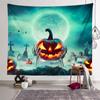Halloweenská fluorescenční tapiserie Krásná nástěnná látková umělecká tapiserie Pokojová psychedelická domácí dekorace Tapiserie