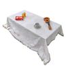 French White Picnic Mat Shooting Photography Background Cloth High-End Coffee Table Dining Table Cloth Cabinet Cover Towel