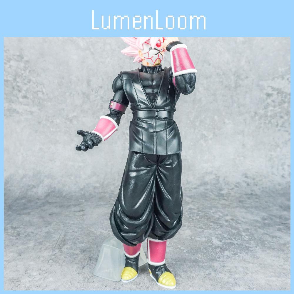 Dragon Ball Super Saiyan Rose Pvc Figure With Spinning Pose For Collectors And Display