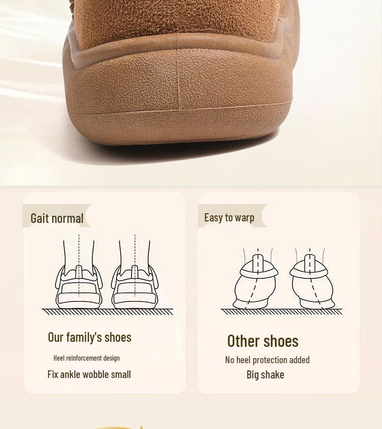 Warm Winter Velvet-Lined Children's Snow Boots (1-7Y) – Non-Slip, Waterproof, Soft Sole