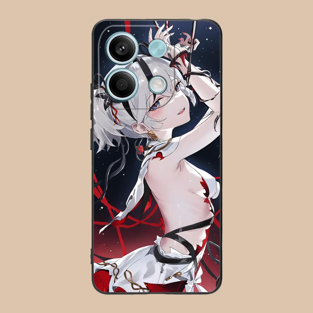 Wuthering Waves Camellya Phone Case for Xiaomi 15 14 13 12 Mi 11 T Ultra Lite Pro S X 5G Colorful Printing Cover Luxury Pretty
