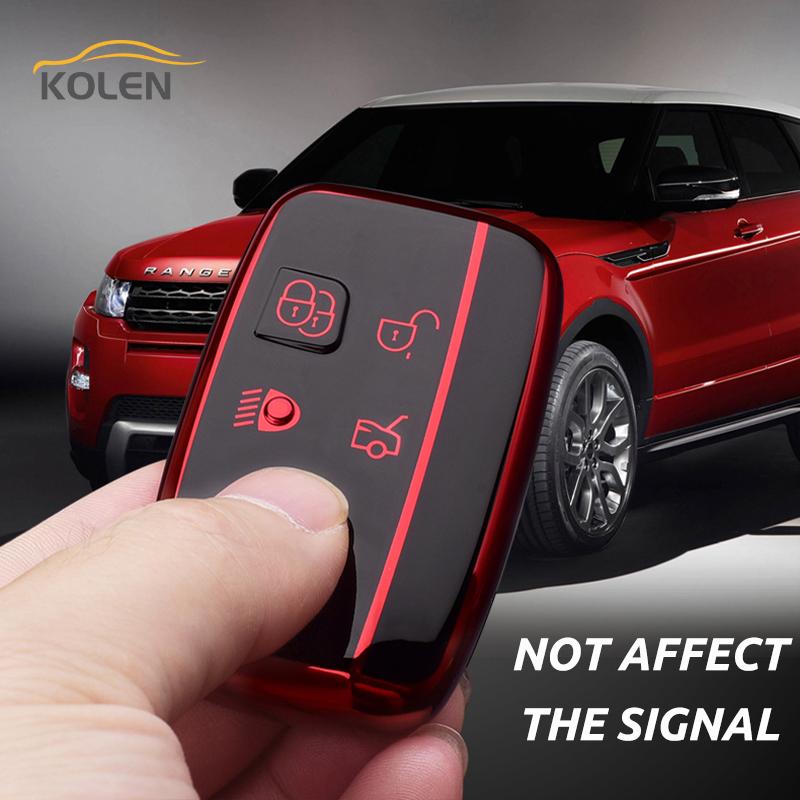 Tpu Car Remote Key Case Cover Shell Fob For Land Rover A9 Range Rover Sport Evoque Freelander 2 Discovery Jaguar Xe Xj Xf Guitar