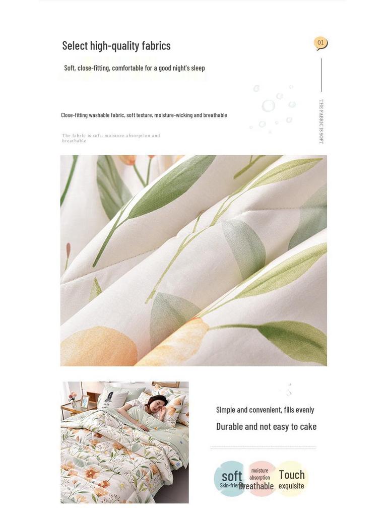 Baumwolle Luxus Gewaschene Sommerdecke - Minimalistisches Eis-Muster, Leicht, Kühl & Maschinenwaschbar.