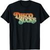 Disco Sucks 1970er Retro Vintage Used Lustiges T-Shirt T-Shirt PNCAAPT Schwarz