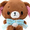 Sanrio Sugar Bunnies Plush Toy Black Rabbit Character Awards Second Round Logo Ribbon For Ages 3 and Up 748421