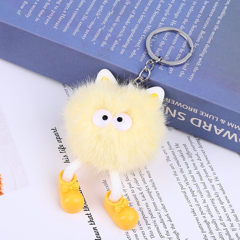 New Cute Plush Keychain Long-legged Elf Pendant Car Pendant Bag Pendant Gift