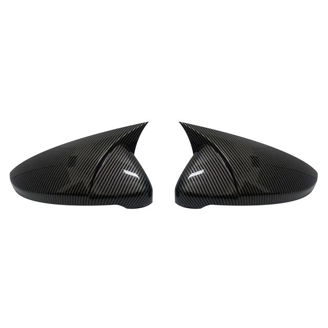 2Pcs Side Wing Espelho Retrovisor Shell Capa Guarnição para VW Golf 7 MK7 7.5 GTI GTD GTE R para Touran 2013- Acessórios para carro