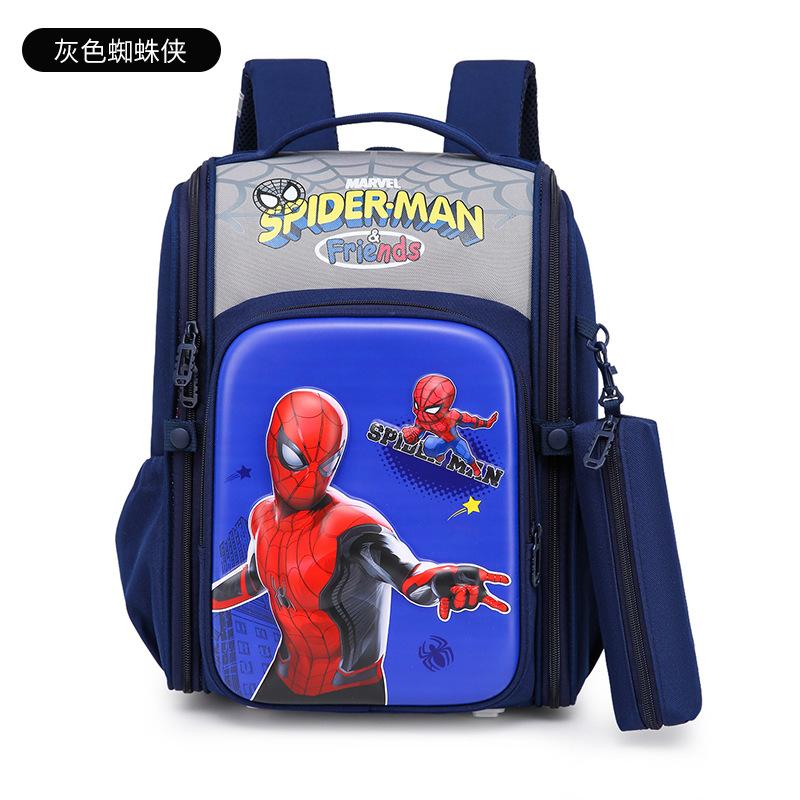 New Schoolbag, Primary School Boys and Girls Cartoon Cute Backpack, Ultra-lightweight Burden Reduction Spine Protection Children's Backpack