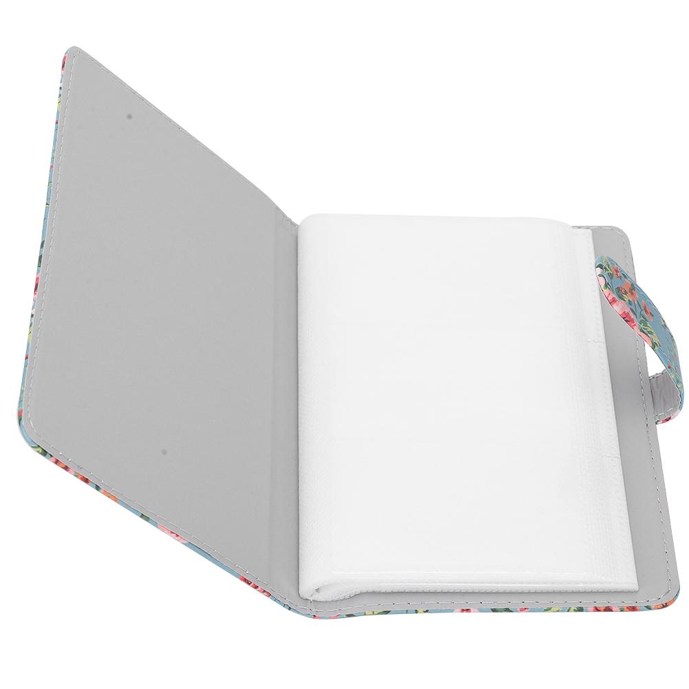 3in 96 Fickor Fotoalbum Förvaringsbok Kort Biljetthållare för Instax Mini 11897s257090Blå