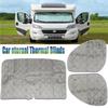 Car Internal Sunshade Blind Reflective Heat Anti-UV Windshield Sunshade Windscreen Cover Auto For Ducato 2006-2022 Citroen Relay