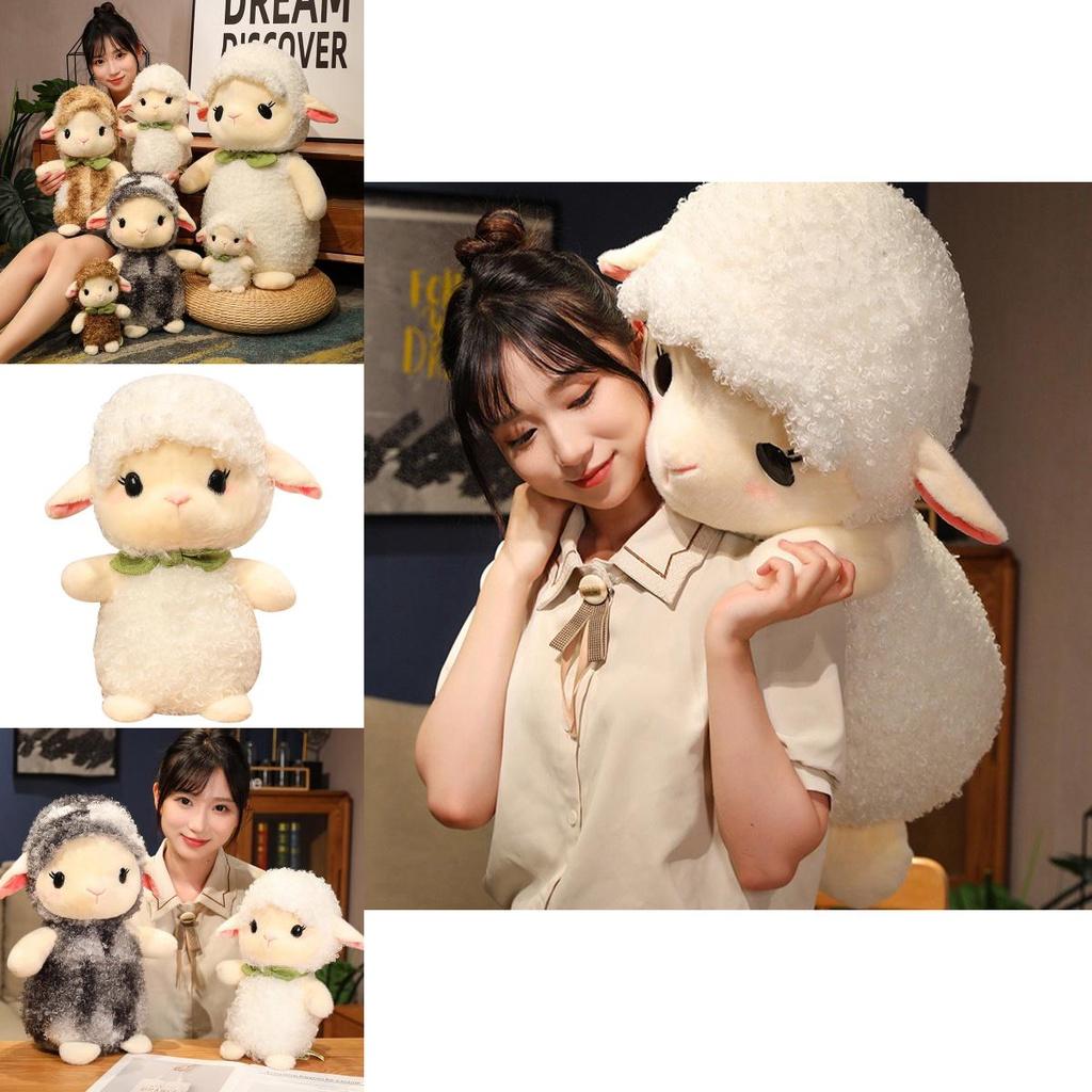 Cute Cartoon Sheep Plush Toy For Girls Soft And Fluffy Gift For Girls Of All Ages