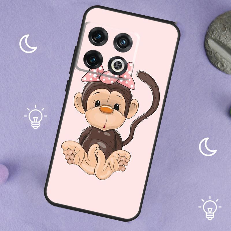 Monkey Gorilla Ape Baby For OnePlus Nord 5 CE 2 3 4 Lite N20 N30 Case For OnePlus 15 13 12 11 10 13T 10T 10R 12R 13R