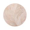 Round Luxury Placemats Non-Slip Table Mats Heat Resistant Pressed Vinyl Place Mats For Dinner Table Decor Kitchen Accessories
