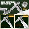 Metal 1440° Rotattion Kitchen Faucet Extender 2 Modes Universal Tap Bubbler Nozzle Sprayer Bathroom Tap Kitchen Faucet Extension