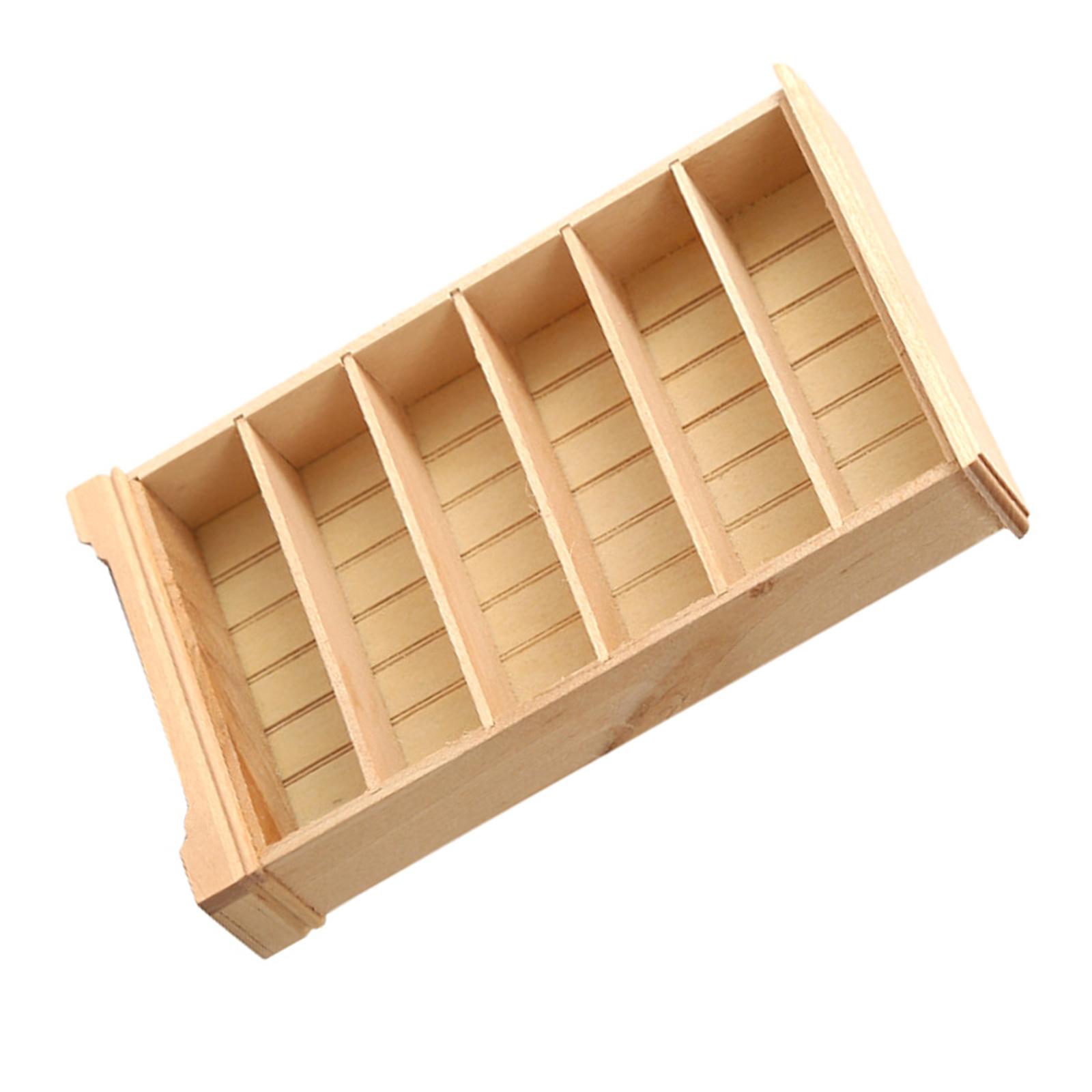 

Миниатюрная деревянная модель книжной полки, маленький книжный шкаф, украшение для 1:Мебель для кукольных домиков в масштабе 1:12, украшение, подарок для книголюба 3