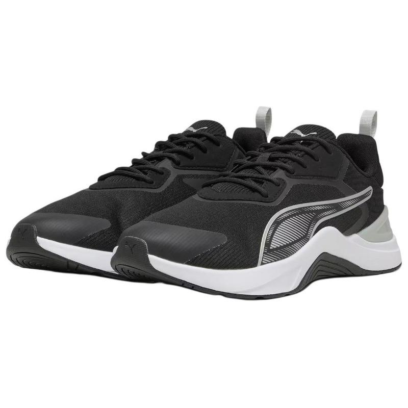 PUMA Infusion Premium Men's Low Top Training Shoes Black White 378741-01