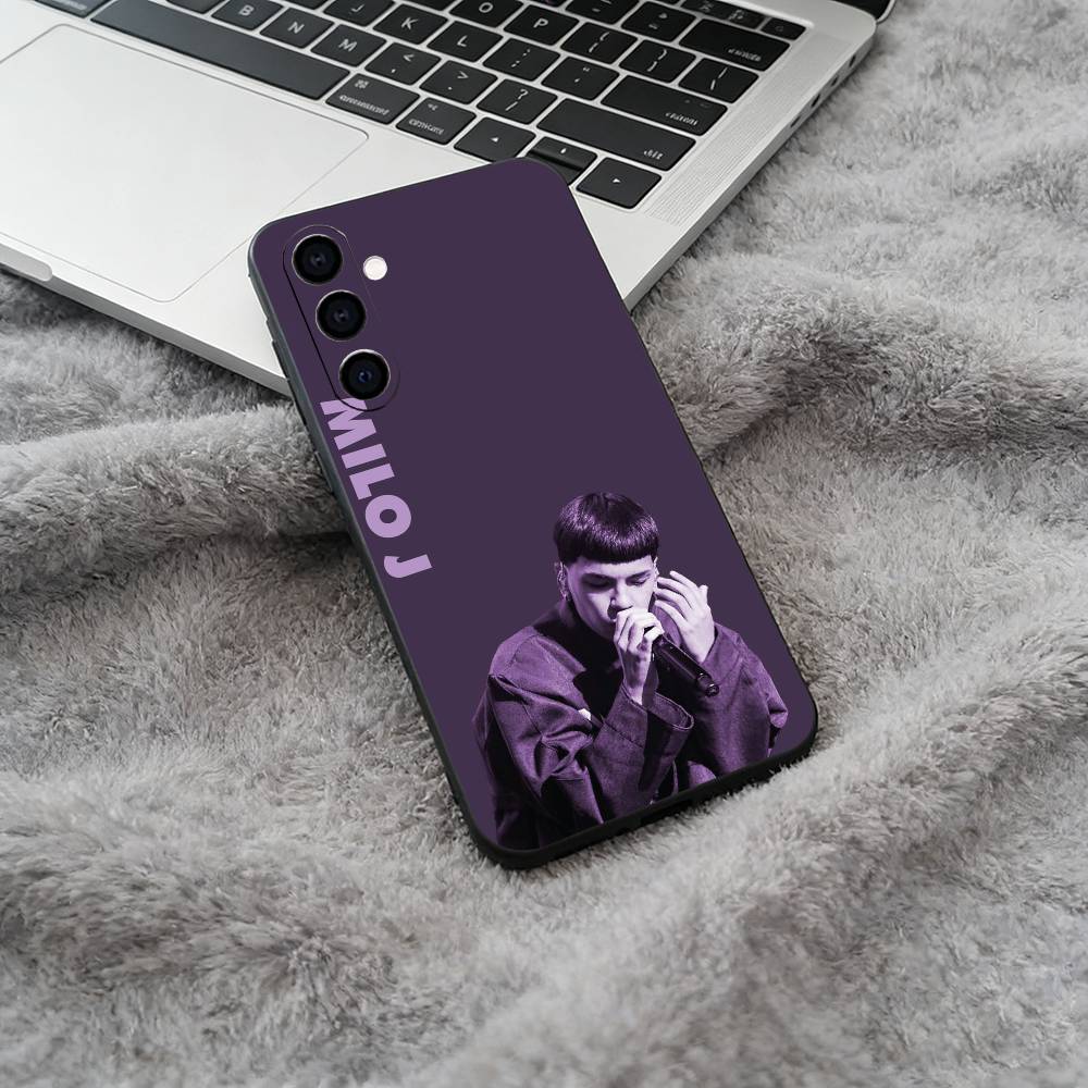 Top Gen Z artist Singer M-Milo Phone Case For Samsung Galaxy A73,A71 A72,A70,A53,A52,A51,Soft Silicone Black Cover