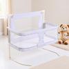 3 in 1 Baby Crib for Newborn Side Bed Guard Portable Foldable Baby Bed Bassinet Bedside Sleeper
