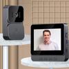 4.3 Inches IPS Screen Wireless Doorbell Household Intercom Video Camera Night Version Two-Way Speaking Video Door Ring