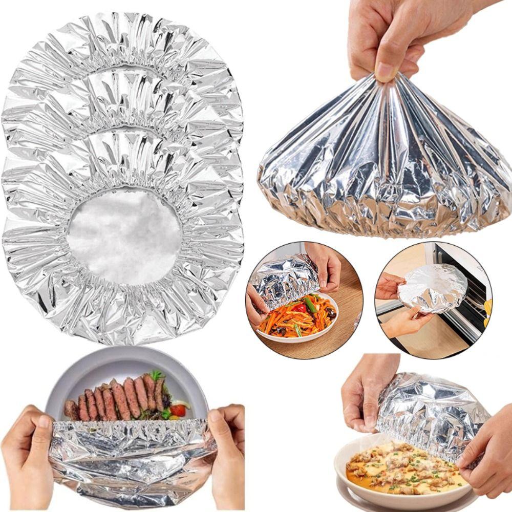 10/20Pcs Heat Resistant Food Insulation Covers Reusable Food Covers Food Storage Covers Universal