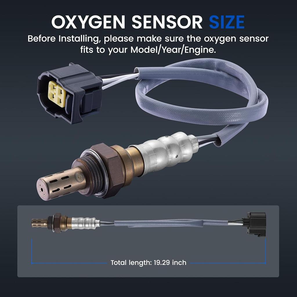 Oxygen O2 Sensor 350-34039 Compatible with Dodge Ram Avenger,Upstream and Downstream Replacement Oxygen Sensor Compatible with Jeep Wrangler,#15511,