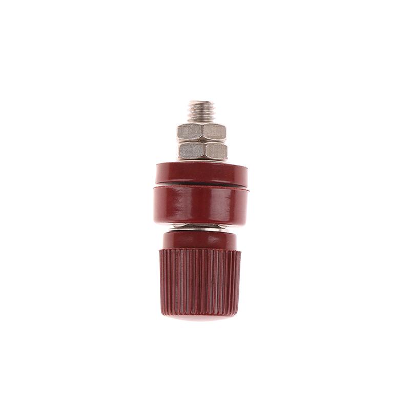 M6 Terminals Brass Posts Terminal Blocks Type 333 Thread Screw Red And Black 6Mm Temperature Copper Screw