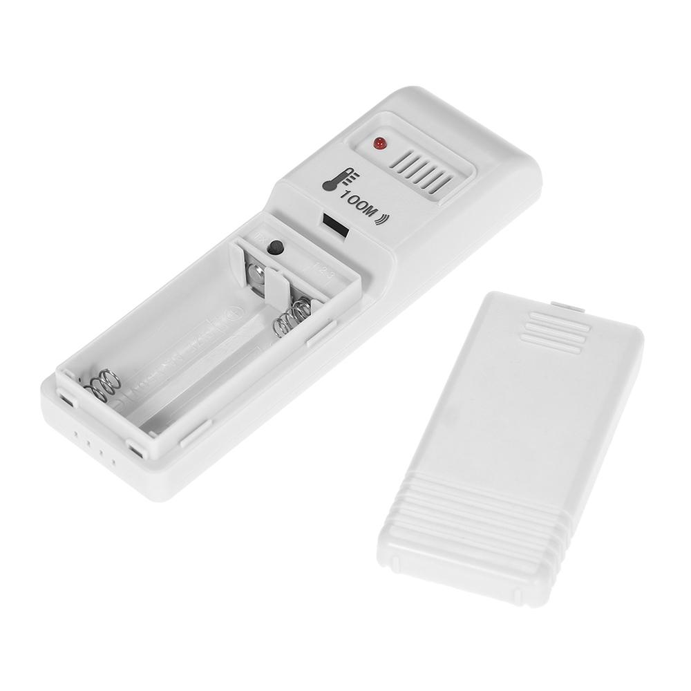 Digital Meter LCD ℃/℉ Digital Wireless Indoor/Outdoor Thermometer Clock Temperature Meter With Transmitter testing tool