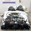 Girl from Nowhere Pattern Bedding Quilt Set Quilt Cover Pillowcase Home Decoration Birthday Gift (1 * duvet cover + 2 * pillowcase, without core)