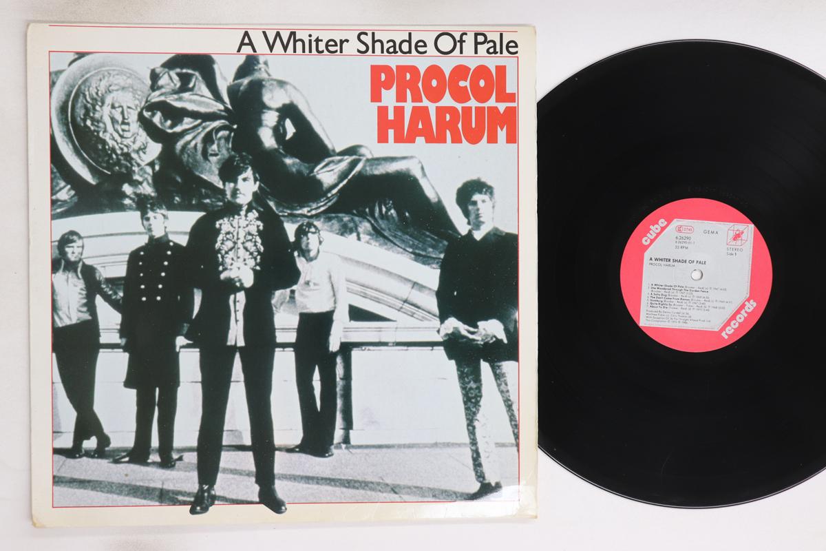 

LP Пластинка PROCOL HARUM - A Whiter Shade Of Pale 626290 CUBE 1986 Германия Рок Б/У